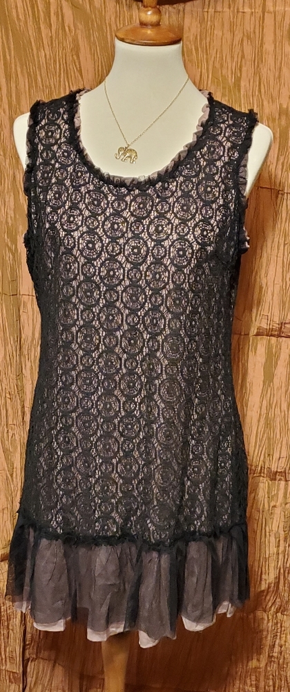 Hem & Thread Flapper Style Dress Size L